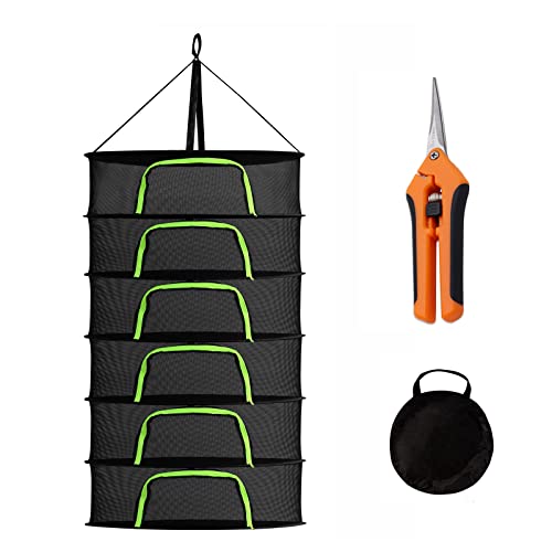 6-Tier Herb Drying Rack for Growtent Hydroponics
