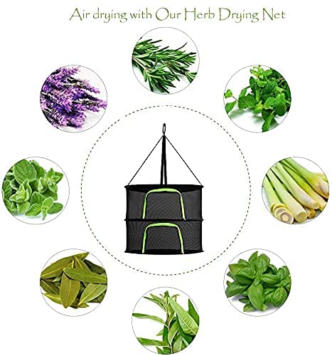 6-Tier Herb Drying Rack for Growtent Hydroponics