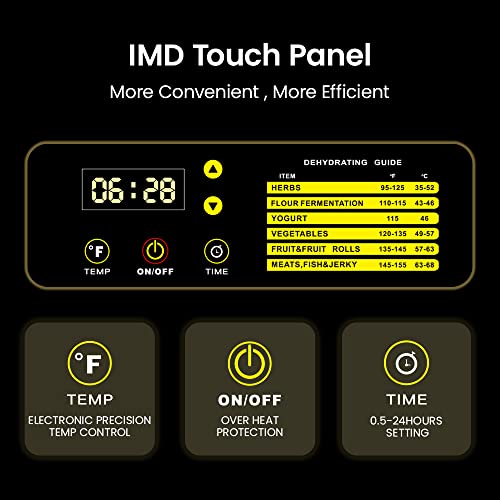 12-Tray Stainless Steel Food Dehydrator