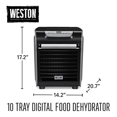 Weston Digital Dehydrator with 10 Trays