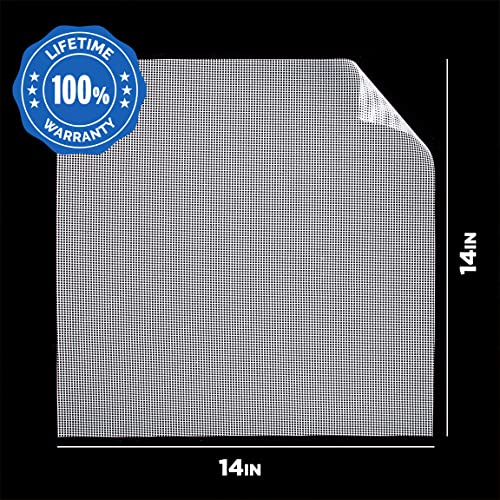 12-Pack Silicone Dehydrator Sheets with Fine Mesh Trays