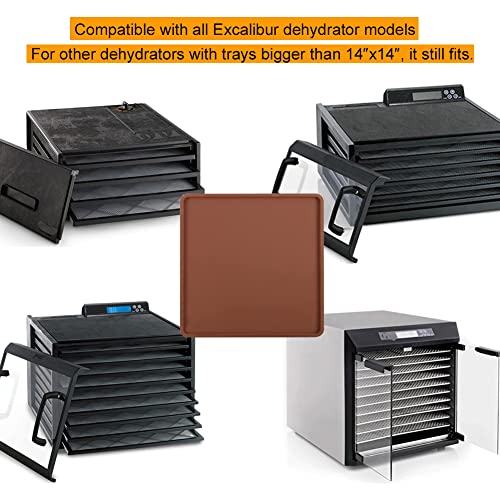 Extra Thick Silicone Dehydrator Sheets with Edge
