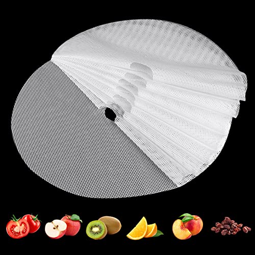 Premium Round Silicone Dehydrator Sheets (8 Pack)