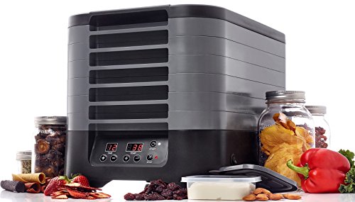6-Tray Digital Food Dehydrator - Gray