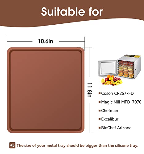 Silicone Mats for Fruit Leather & Vegetables