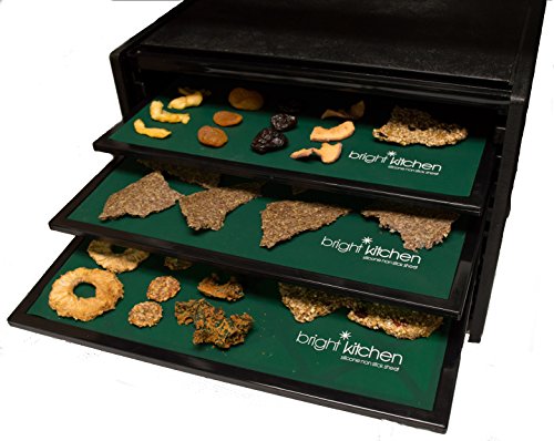 9-Pack Non-Stick Silicone Sheets for Dehydrator