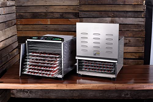 LEM Products 1154 Stainless Steel Professional 10-Tray Digital Dehydrator