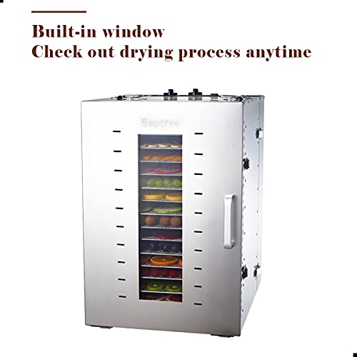 Large 16-Tray Commercial Food Dehydrator Machine