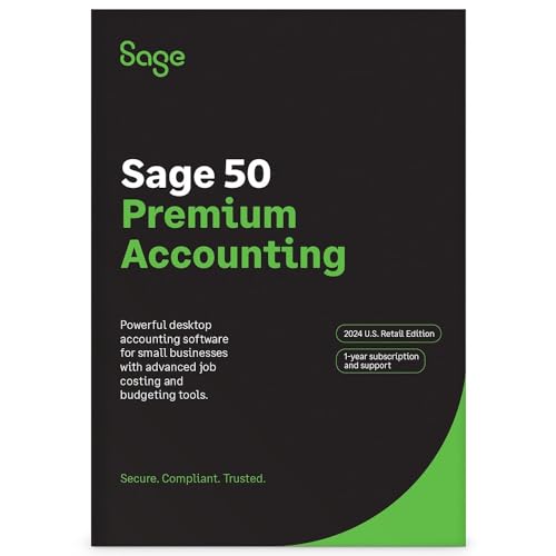 SAGE 50 Premium Accounting 2024 - 1 User