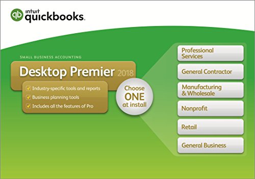 QuickBooks Desktop Premier 2018 for 5 Users