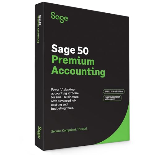 SAGE 50 Premium Accounting 2024 - 1 User