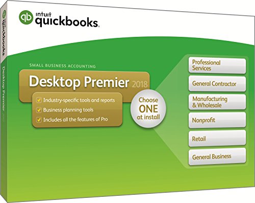 QuickBooks Desktop Premier 2018 for 5 Users