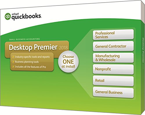 QuickBooks Desktop Premier 2018 for 5 Users