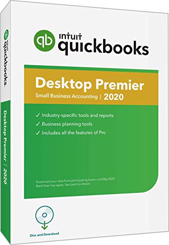 QuickBooks Premier 2020 5-User Windows Software