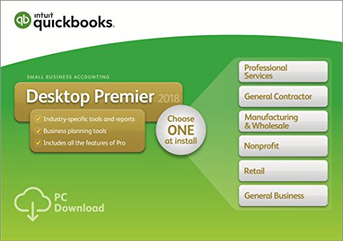 QuickBooks Desktop Premier 2018 for 5 Users