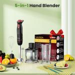 Vavsea 12-Speed Handheld Blender with Accessories