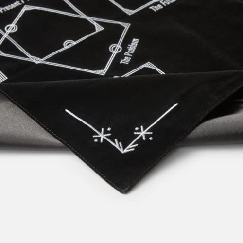 Moon Alter Tarot Divination Table Cloth, Witchy Velvet