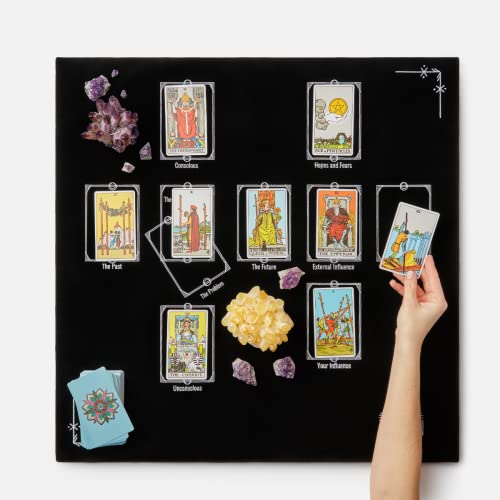 Moon Alter Tarot Divination Table Cloth, Witchy Velvet