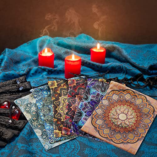 Velvet Drawstring Tarot Card Holder Bag - 6 Styles