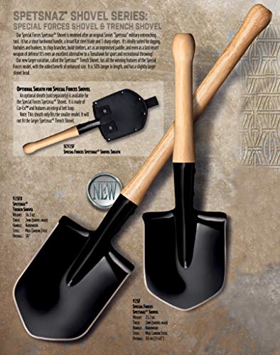 Cold Steel Special Forces Shovel 92SF 19.7" 50cm 27oz