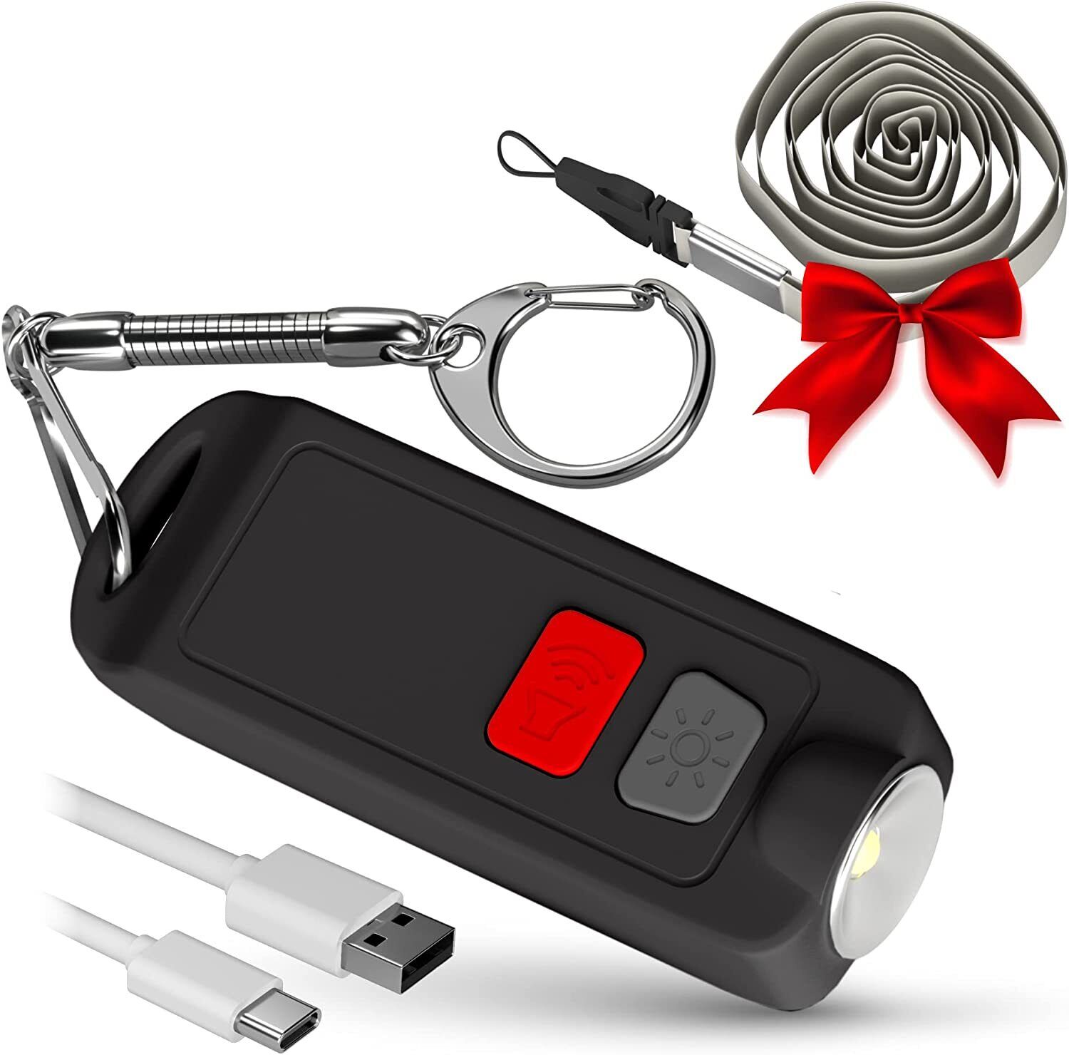 Women's Emergency Defense Alarm with LED Light