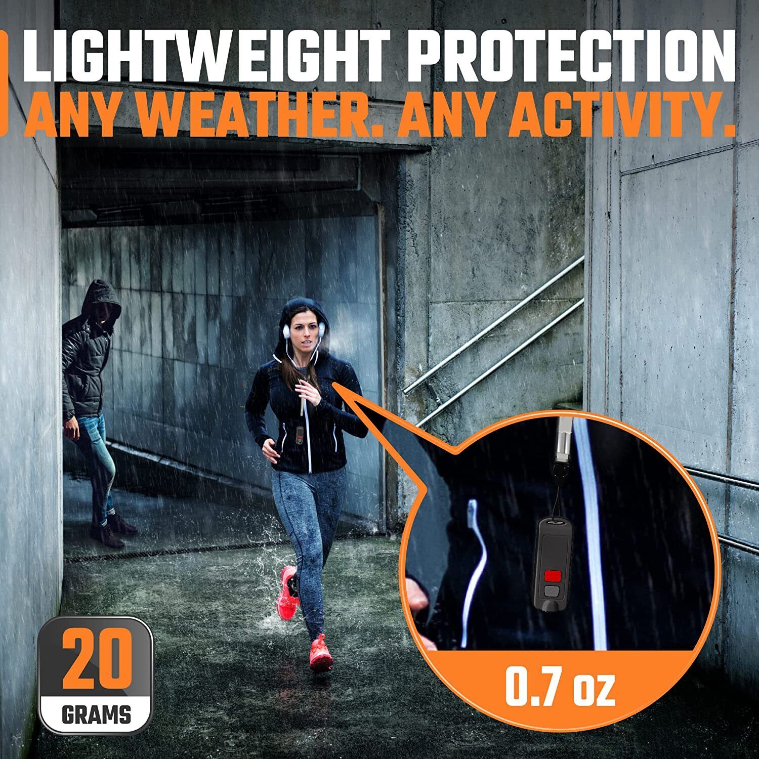 Women's Emergency Defense Alarm with LED Light