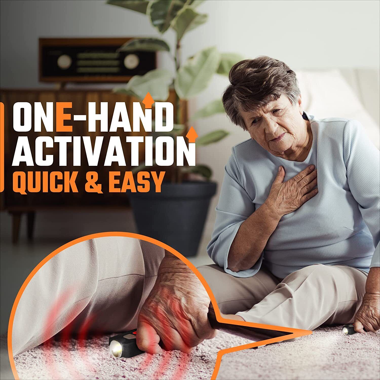 Women's Emergency Defense Alarm with LED Light