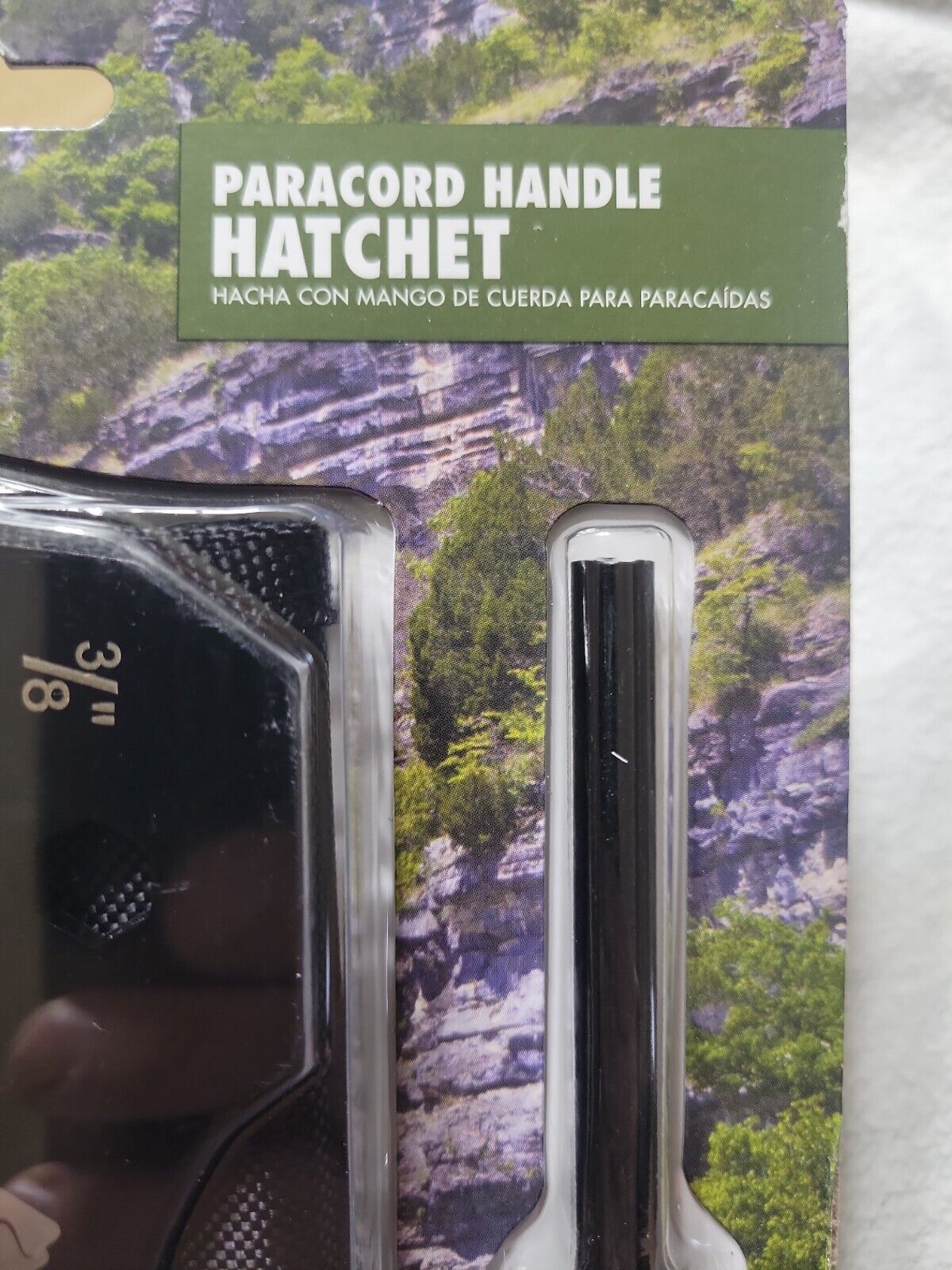 Paracord Hatchet with Fire Starter Package