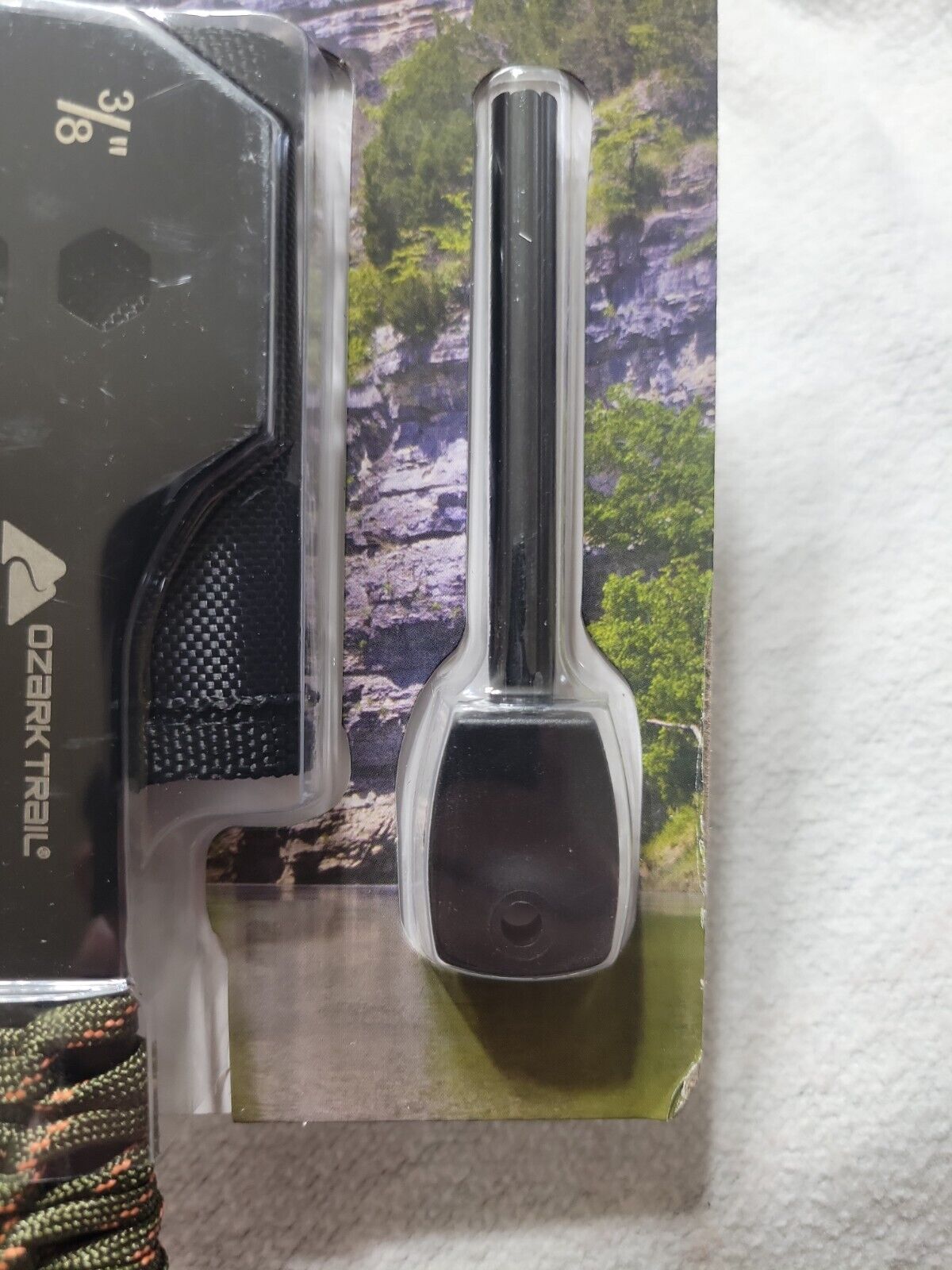 Paracord Hatchet with Fire Starter Package