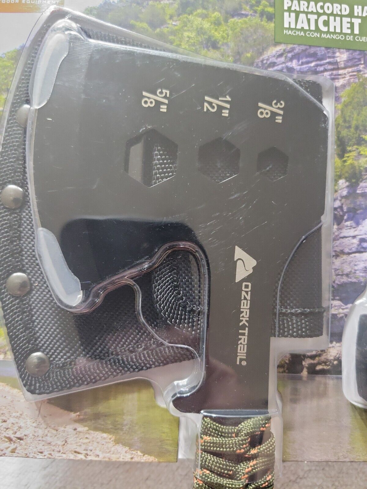 Paracord Hatchet with Fire Starter Package