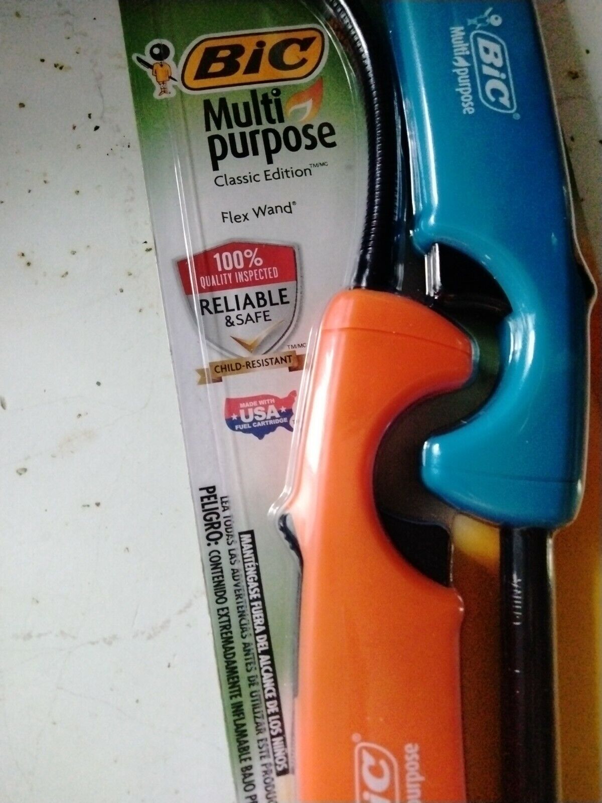 BIC Classic & Flex Wand Lighter Combo