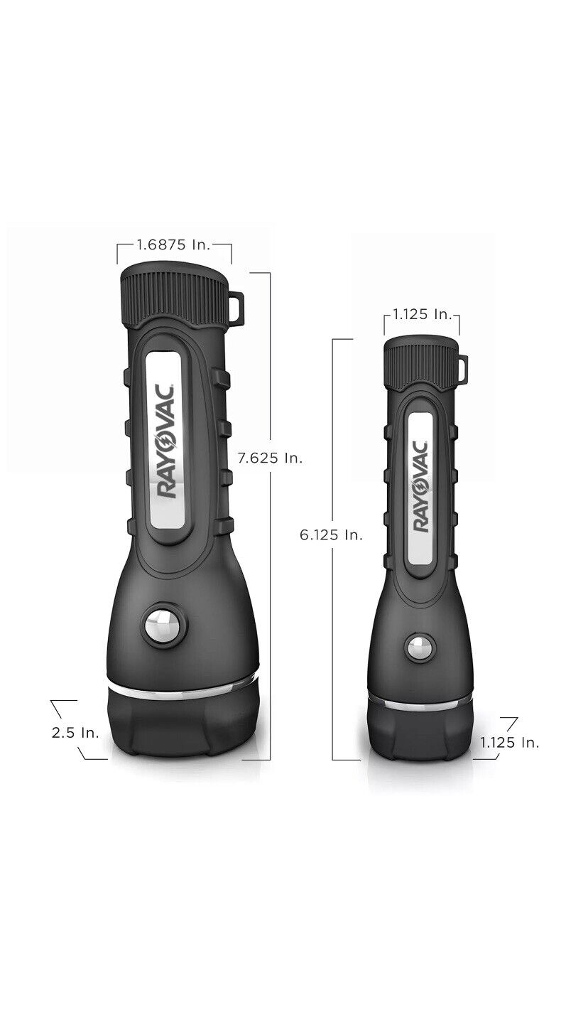 Robust LED Flashlight 3-Pack by Rayovac