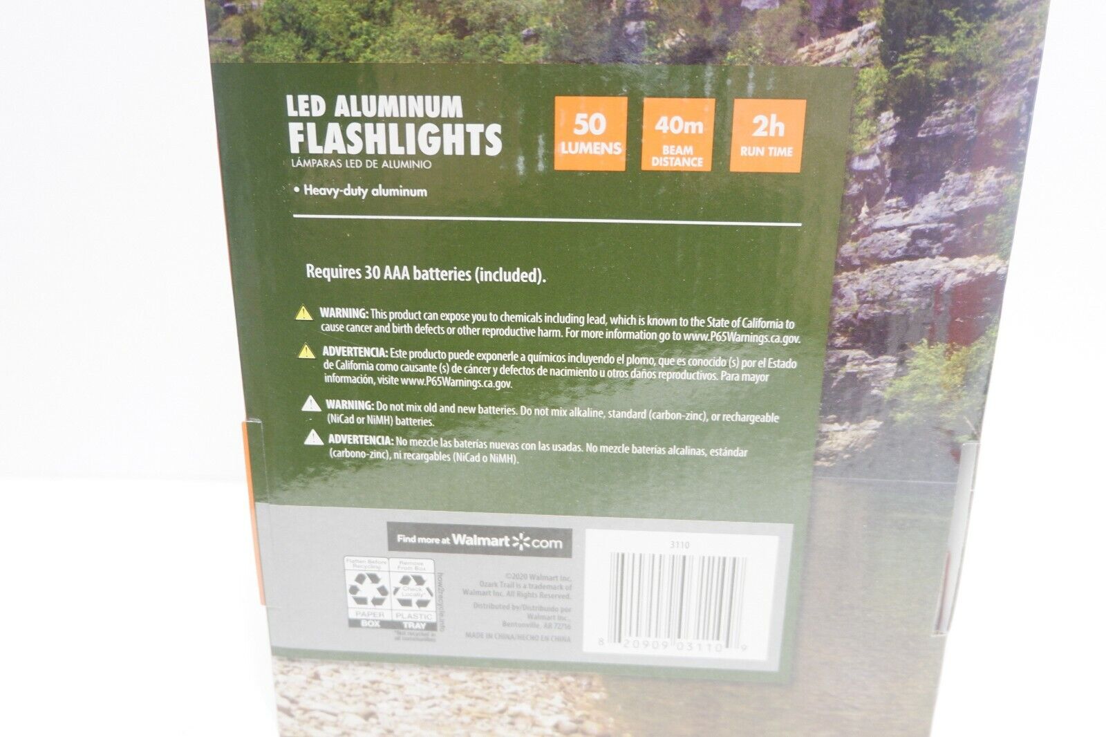 Ozark Trail LED 50 Lumens Flashlights
