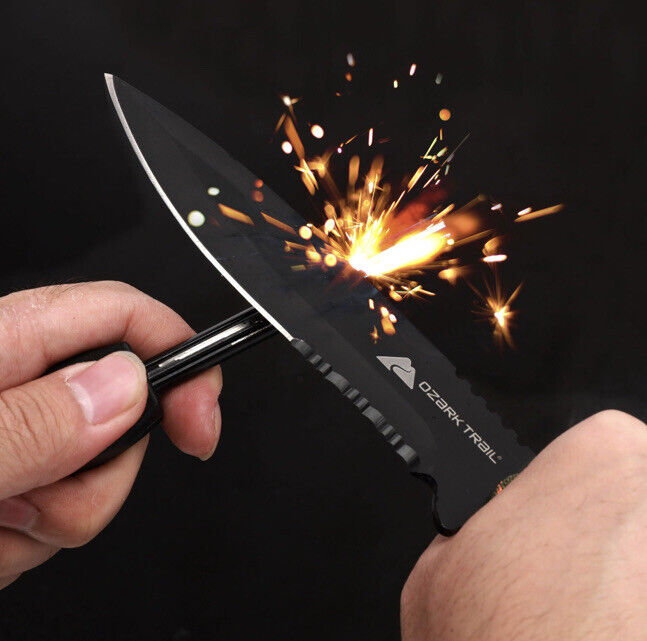 Ozark Trail Paracord Knife with Fire Starter