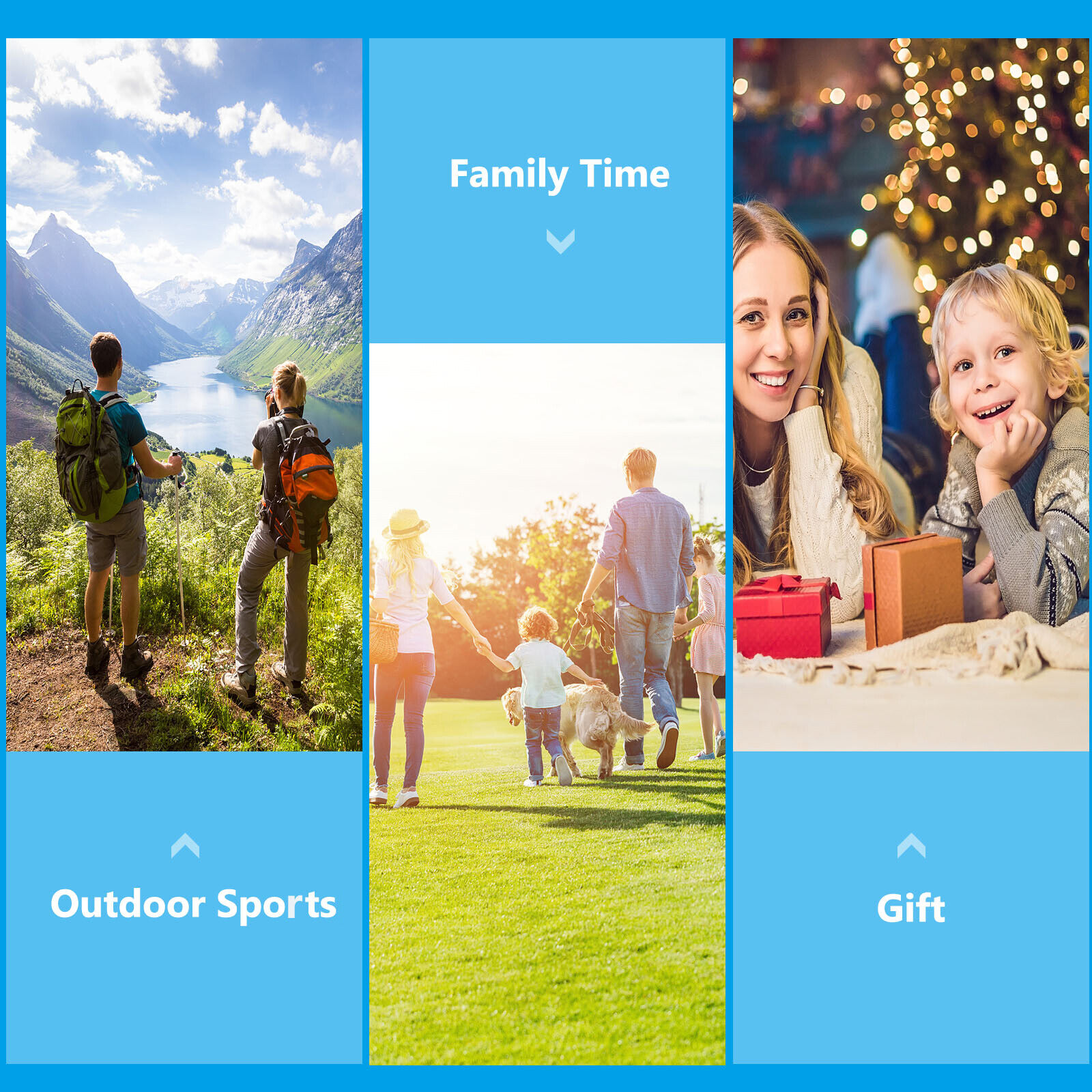 4-Pack Rechargeable Walkie Talkies for Adults