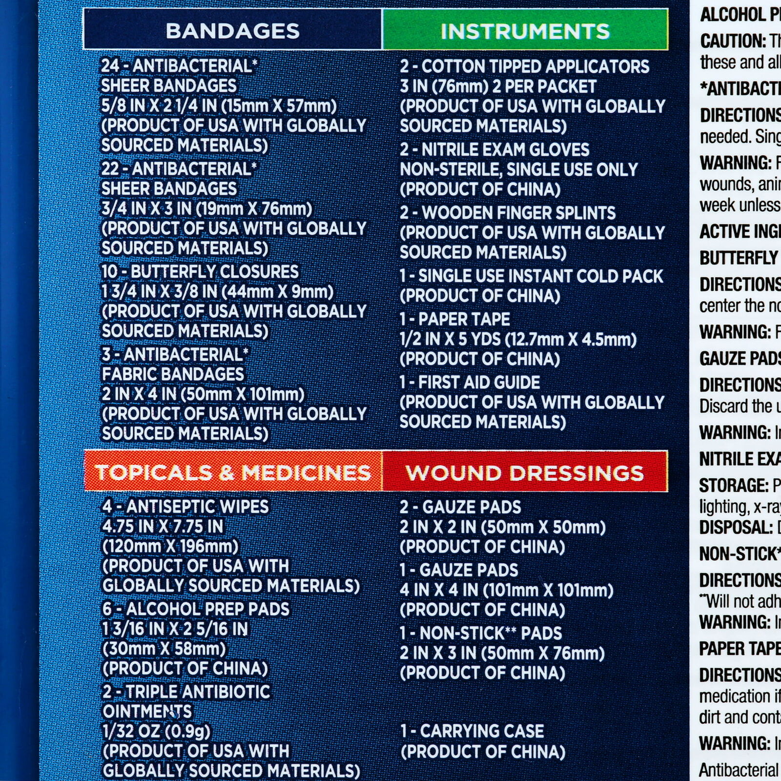 85-Piece Emergency First Aid Kit for Preppers
