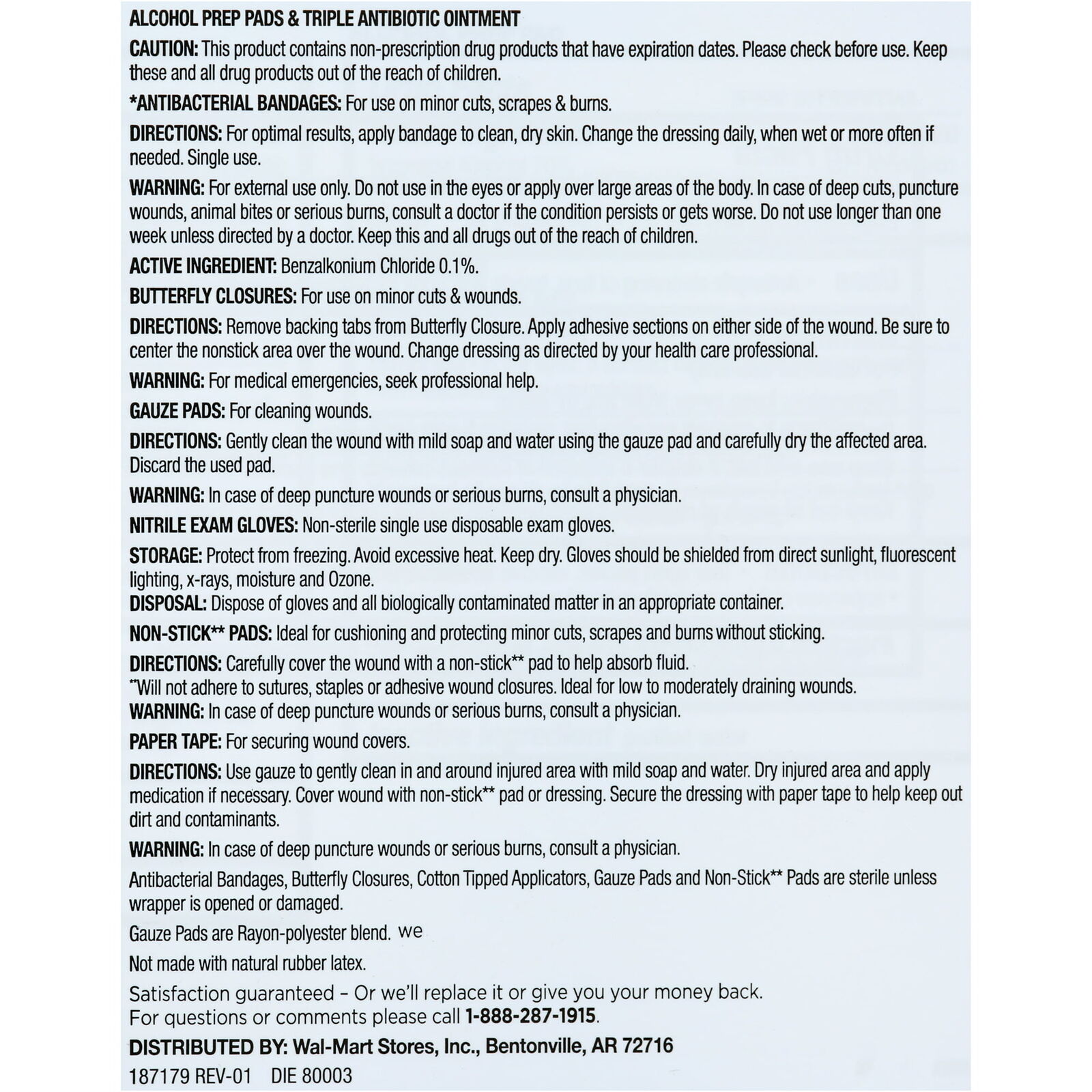 85-Piece Emergency First Aid Kit for Preppers