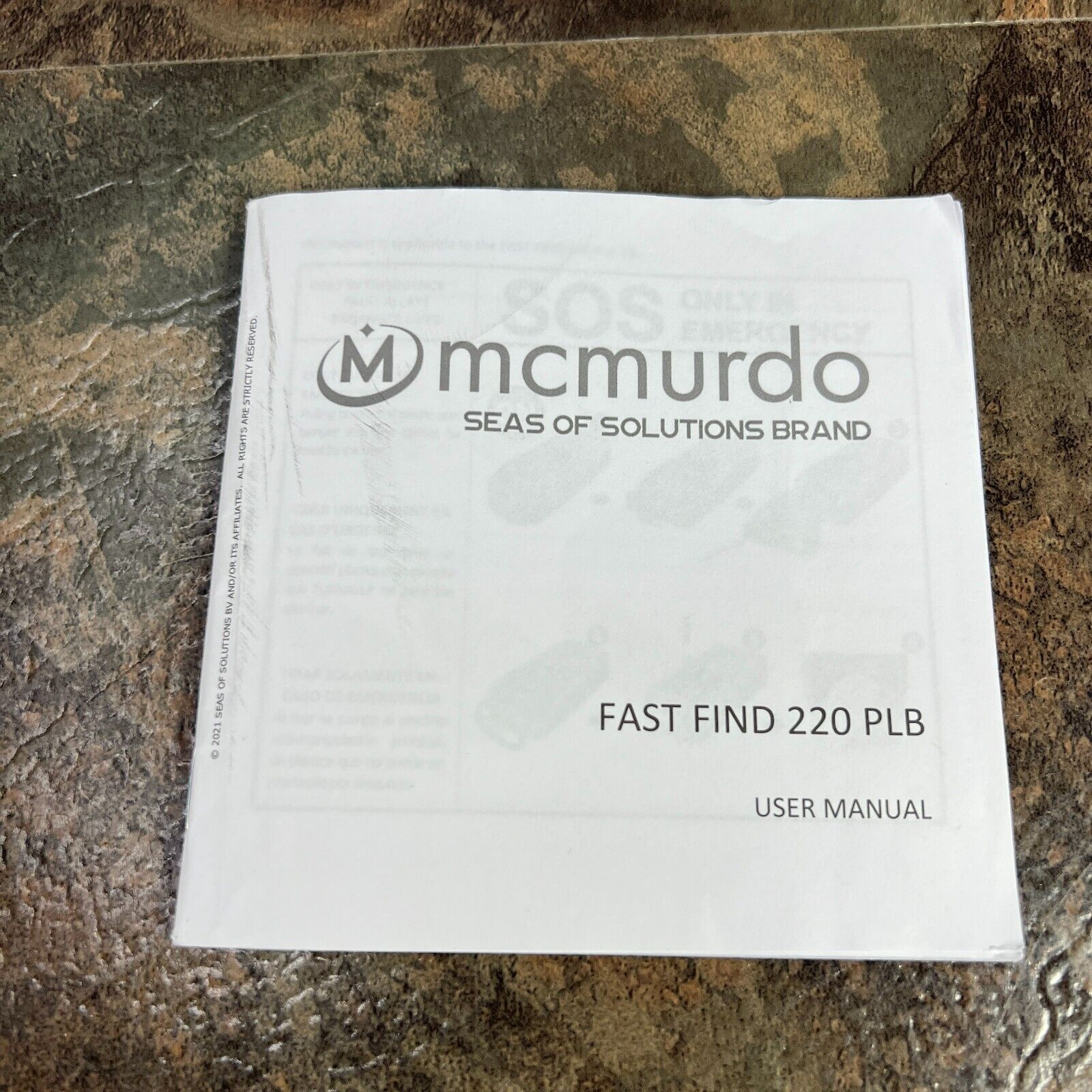 Yellow PLB with GPS for Survival