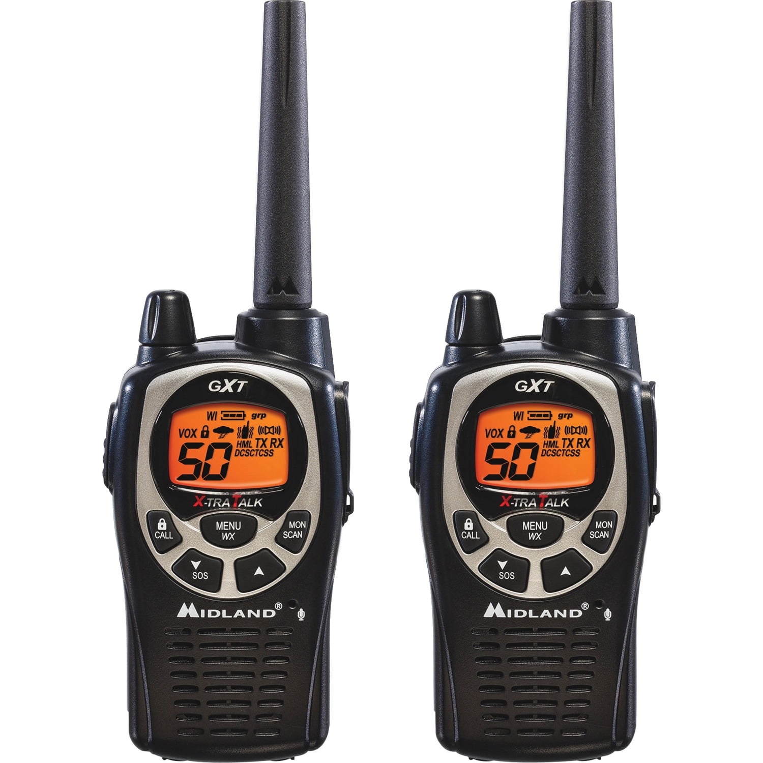 Waterproof Long Range Two-Way Radio with Privacy Codes