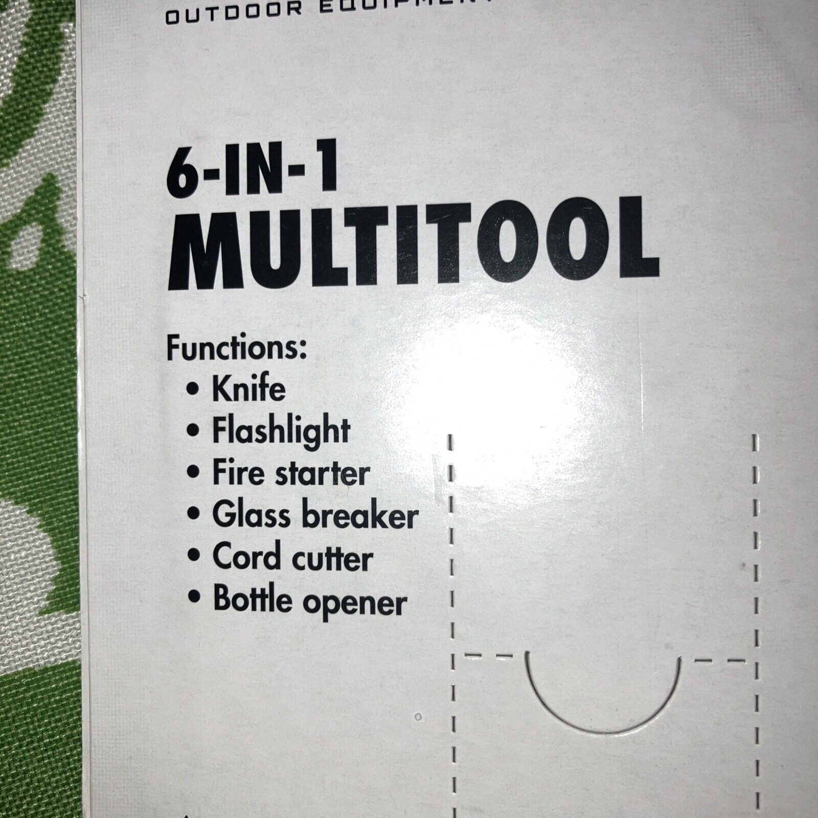 Ozark Trail 6-In-1 Multitool, Knife with Light, Model 5335