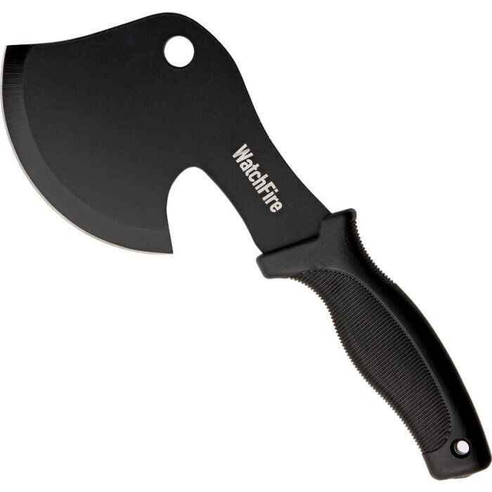WatchFire Hatchet: Rubber Handle Survival Axe