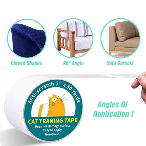 Clear Double Sided Cat Scratch Deterrent Tape