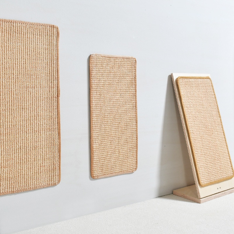 Sisal Cat Scratcher Mat Board Sharpen Nails Furniture