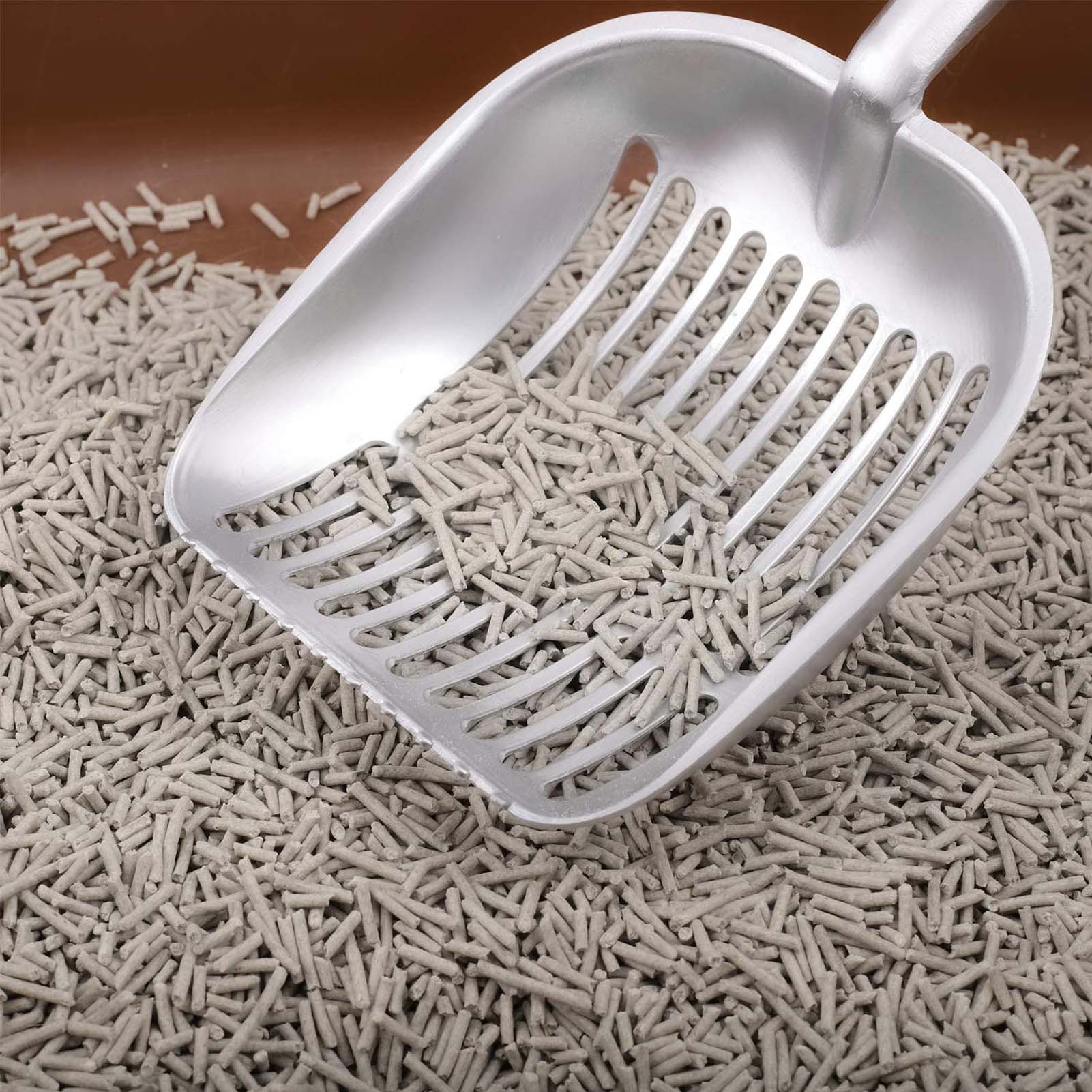 Jumbo All-Metal Cat Litter Scoop