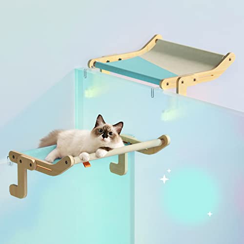 Cat Window Perch Bed with No Drilling/Suction Cup