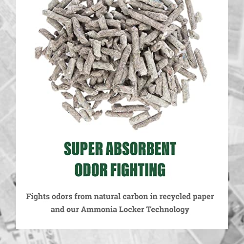 Recycled Paper Pellet Cat Litter, 25lb