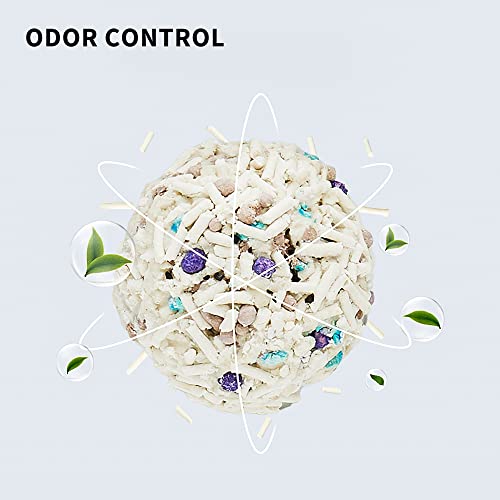 5-in-1 Cat Litter with Odor Control and Flushable Formula