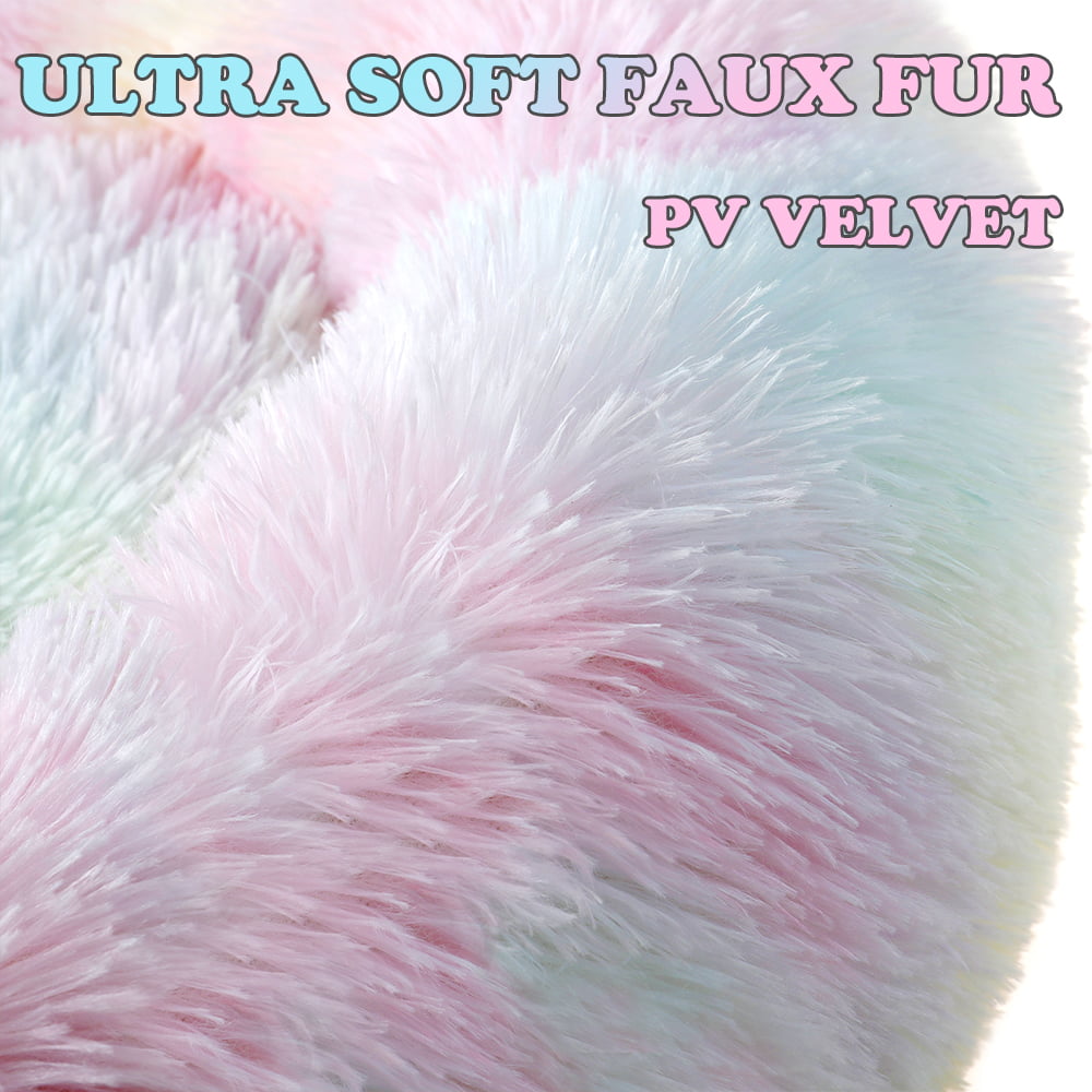 Round Donut Plush Pet Bed for Cats