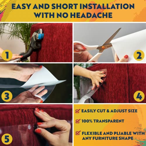 Cat Furniture Protectors - Panther Armor 8-Pack