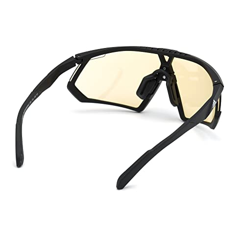 Adidas Sport Sunglasses - Matte Black/Yellow